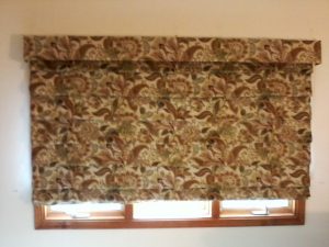 Roman shade: Chester Springs, PA