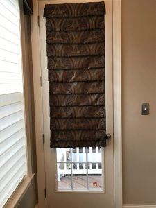 Sheer shade and Roman Shade: Chester Springs, PA