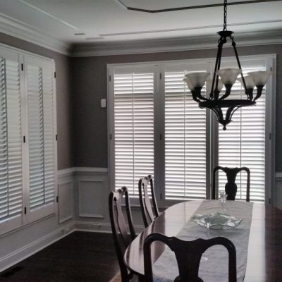 Plantation shutters - dining room - Pottstown, PA