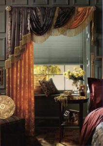 Triple swag and jabot valance - Malvern, PA
